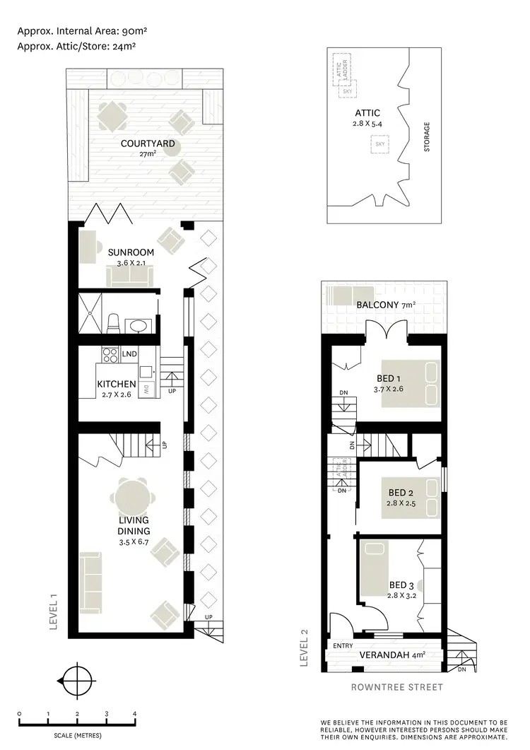 Floorplan of Homely house listing, 21 Rowntree Street, Balmain NSW 2041