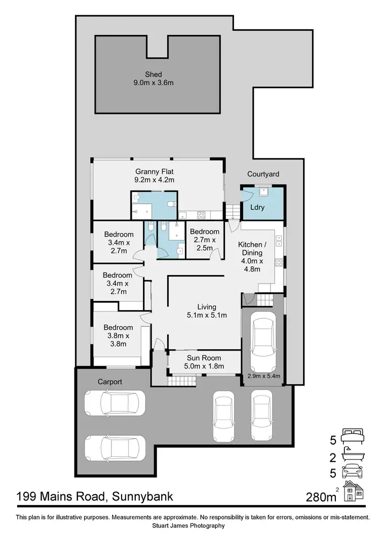Floorplan of Homely house listing, 199 Mains Road, Sunnybank QLD 4109