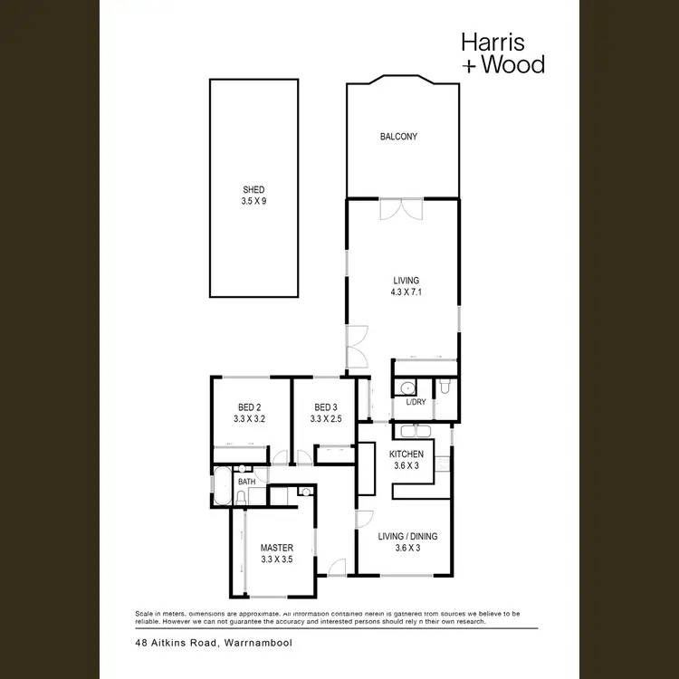 Floorplan of Homely house listing, 48 Aitkins Road, Warrnambool VIC 3280