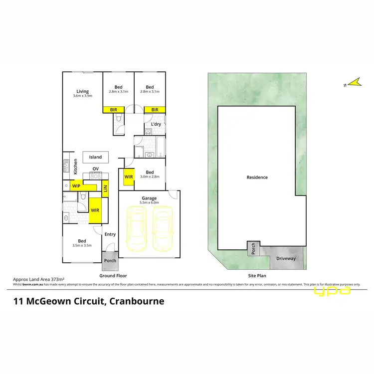 Floorplan of Homely house listing, 11 Mcgeown Circuit, Cranbourne VIC 3977