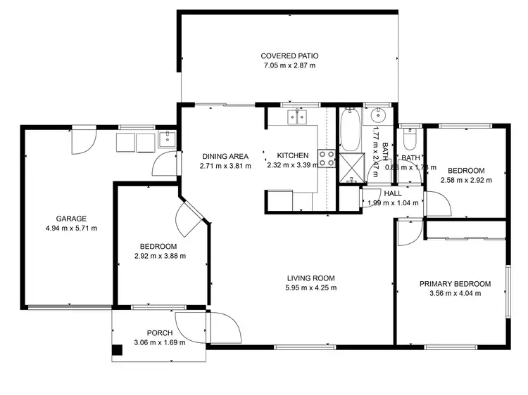Floorplan of Homely house listing, 12 Yarabah Court, Bundaberg East QLD 4670