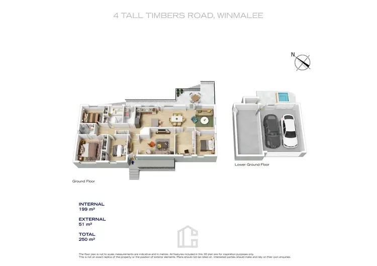 Floorplan of Homely house listing, 4 Tall Timbers Road, Winmalee NSW 2777
