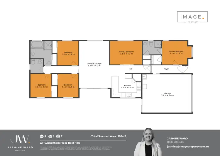 Floorplan of Homely house listing, 22 Twickenham Place, Bald Hills QLD 4036