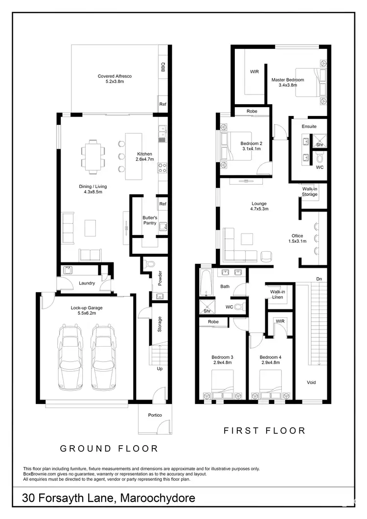Floorplan of Homely house listing, 30 Forsayth Lane, Maroochydore QLD 4558