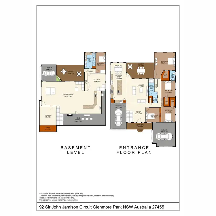 Floorplan of Homely house listing, 92 Sir John Jamison Circuit, Glenmore Park NSW 2745