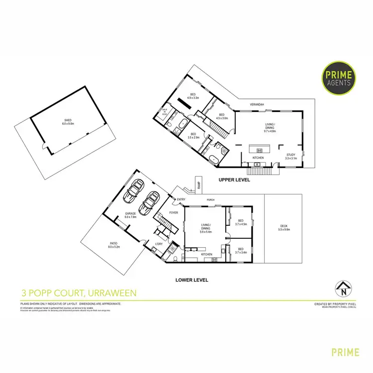 Floorplan of Homely house listing, 3 Popp Court, Urraween QLD 4655