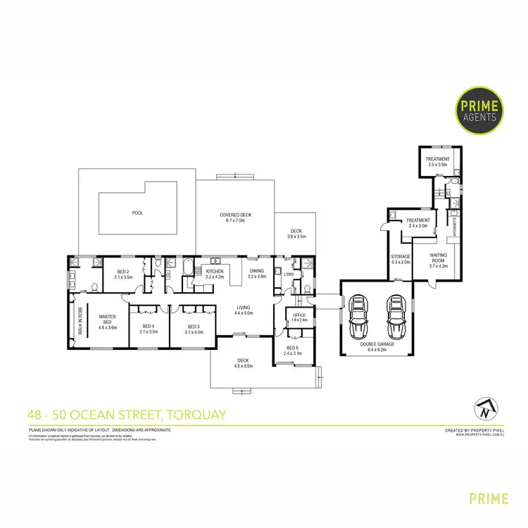 Floorplan of Homely house listing, 48-50 Ocean Street, Torquay QLD 4655