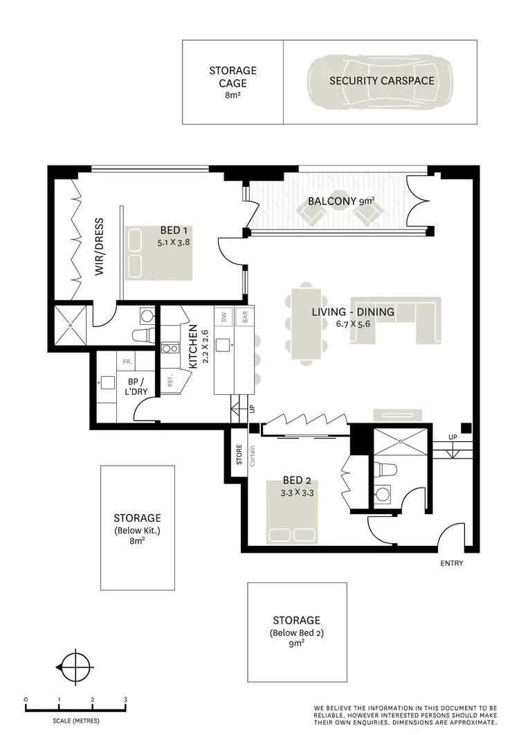 Floorplan of Homely apartment listing, 303/1 Layton Street, Camperdown NSW 2050