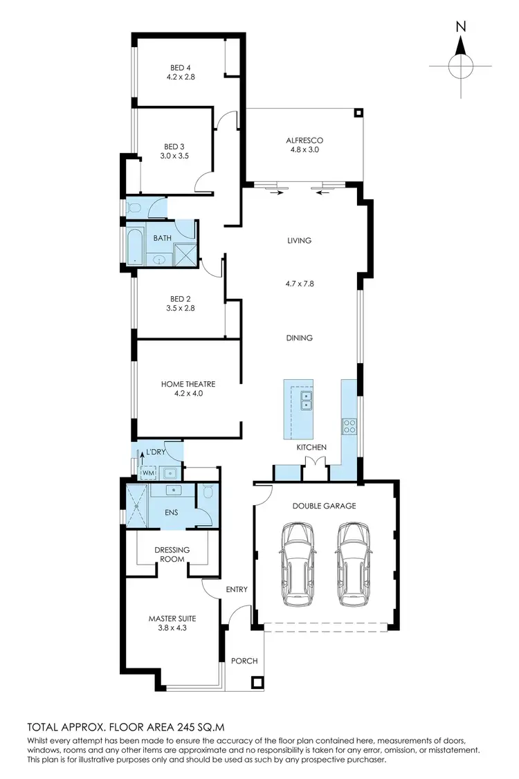 Floorplan of Homely house listing, 11 Humffray Street, Brabham WA 6055