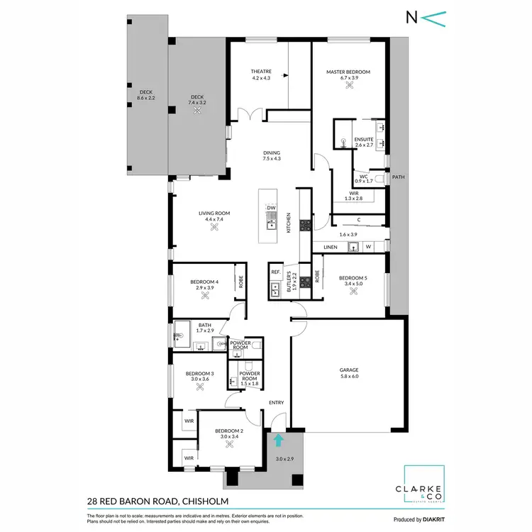Floorplan of Homely house listing, 28 Red Baron Road, Chisholm NSW 2322