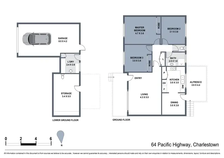 Floorplan of Homely house listing, 64 Pacific Highway, Charlestown NSW 2290