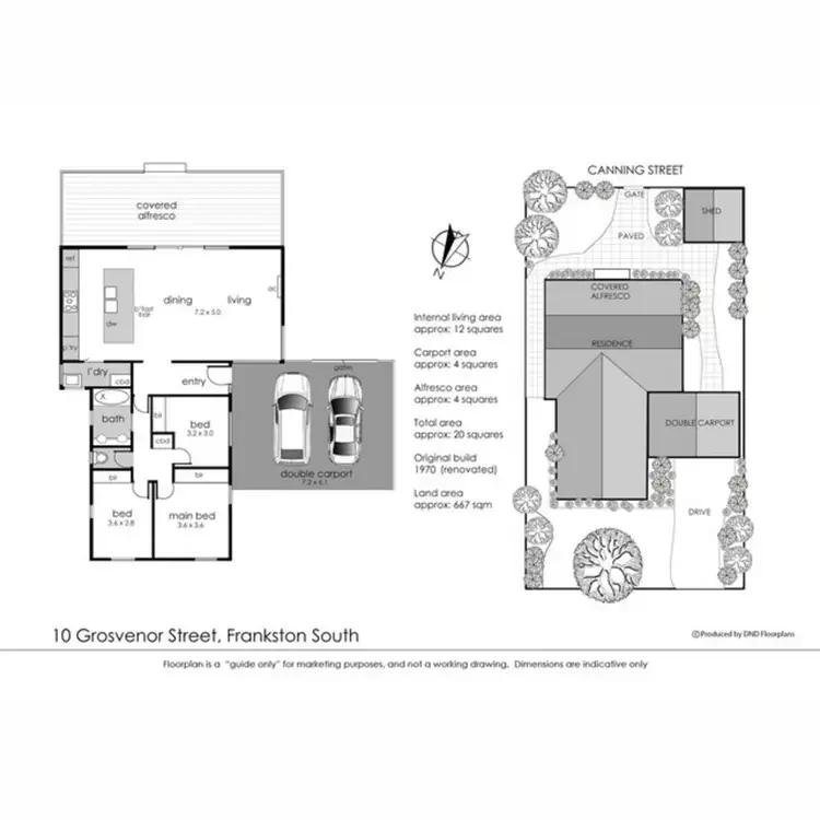 Floorplan of Homely house listing, 10 Grosvenor Street, Frankston South VIC 3199