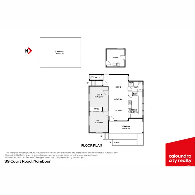 Floorplan of Homely house listing, 39 Court Road, Nambour QLD 4560