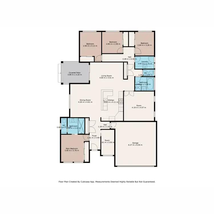 Floorplan of Homely house listing, 3 Kurrajong Road, Gunnedah NSW 2380