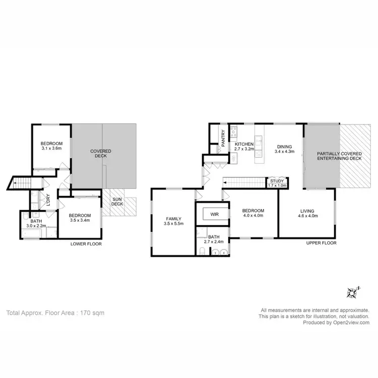 Floorplan of Homely house listing, 53 Midway Point Esplanade, Midway Point TAS 7171