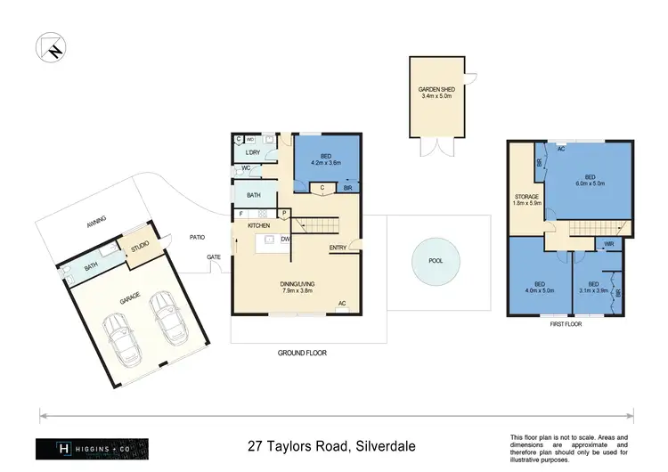 Floorplan of Homely house listing, 27 Taylors Road, Silverdale NSW 2752