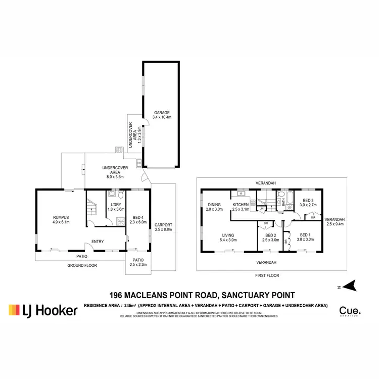 Floorplan of Homely house listing, 196 Macleans Point Road, Sanctuary Point NSW 2540