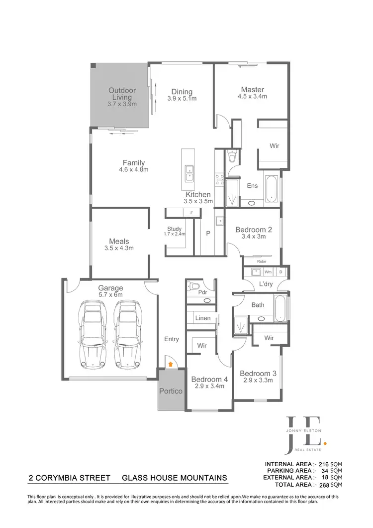 Floorplan of Homely house listing, 2 Corymbia Street, Glass House Mountains QLD 4518