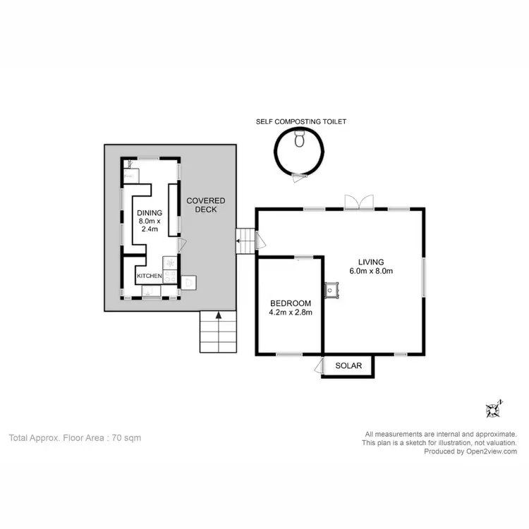 Floorplan of Homely house listing, 303 Kregors Road, Gordon TAS 7150