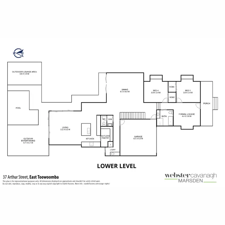 Floorplan of Homely house listing, 37 Arthur Street, East Toowoomba QLD 4350