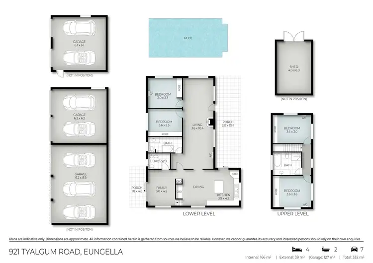Floorplan of Homely rural property listing, 921 Tyalgum Road, Eungella NSW 2484