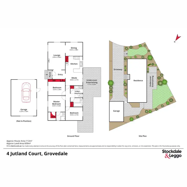 Floorplan of Homely house listing, 4 Jutland Court, Grovedale VIC 3216