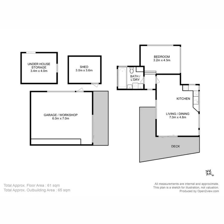 Floorplan of Homely house listing, 93 Summerleas Road, Fern Tree TAS 7054