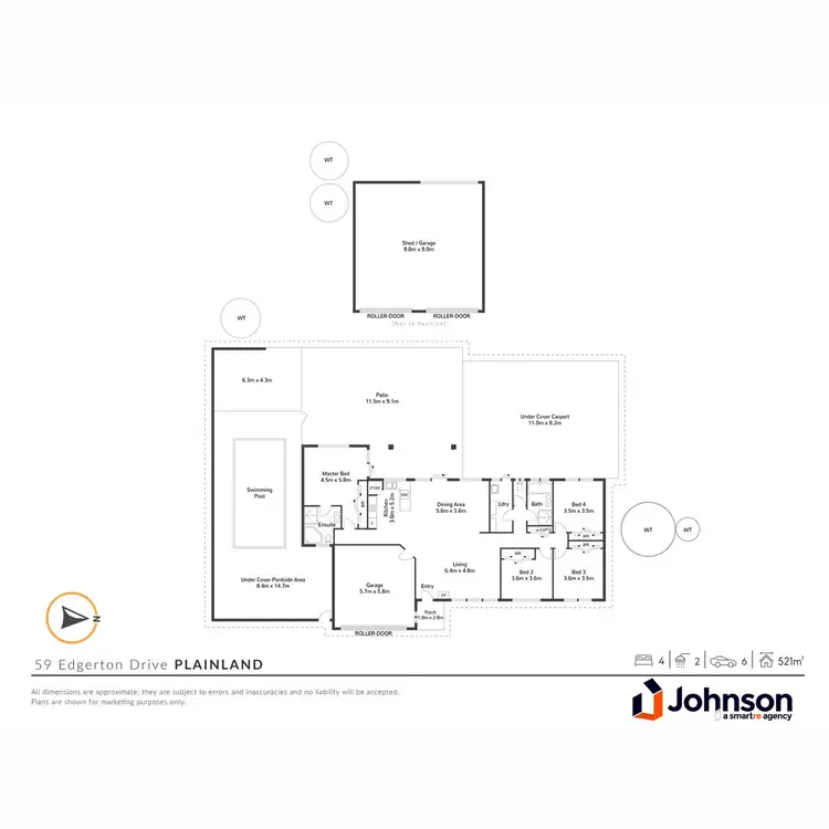 Floorplan of Homely house listing, 59 Edgerton Drive, Plainland QLD 4341