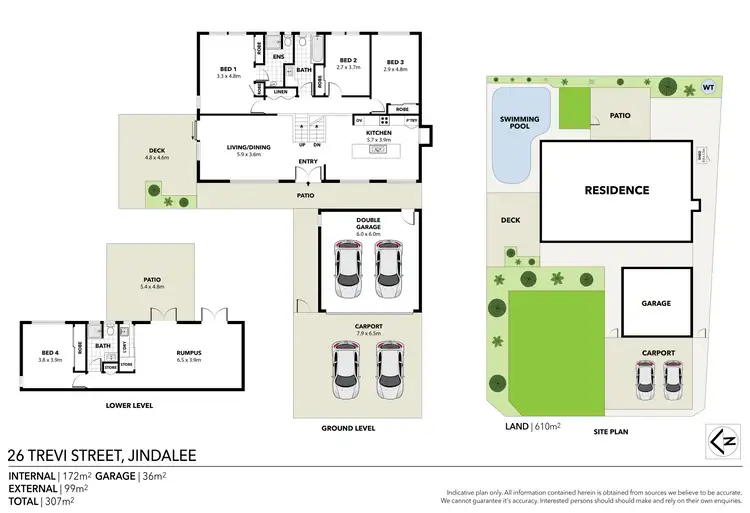 Floorplan of Homely house listing, 26 Trevi Street, Jindalee QLD 4074