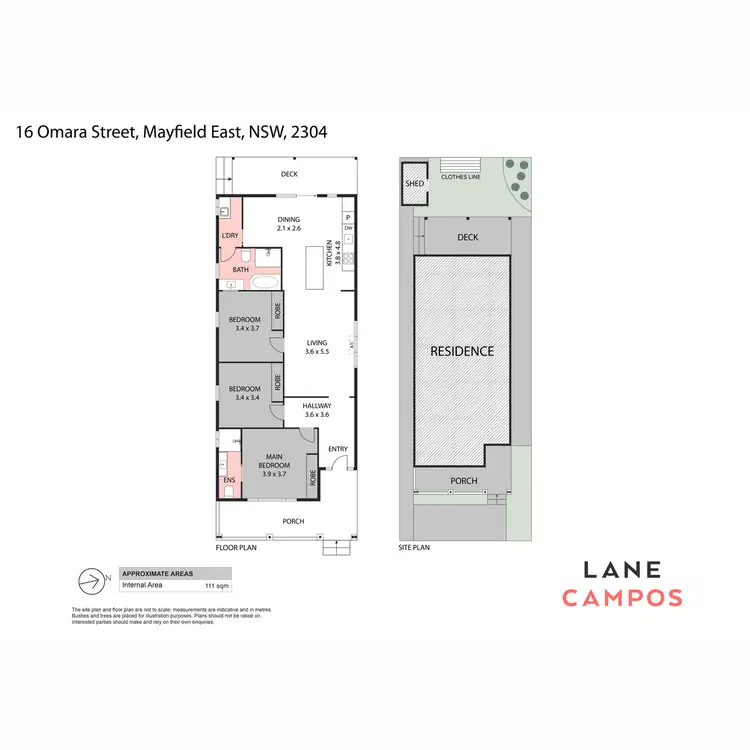 Floorplan of Homely house listing, 16 Omara Street, Mayfield East NSW 2304