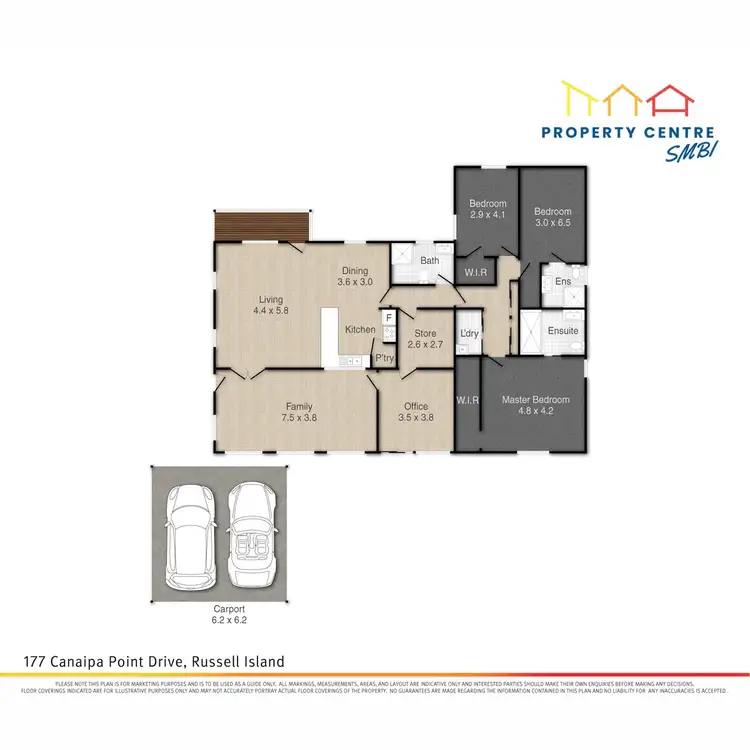 Floorplan of Homely house listing, 177 Canaipa Point Drive, Russell Island QLD 4184
