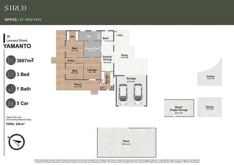 Floorplan of Homely house listing, 38 Leonard Street, Yamanto QLD 4305
