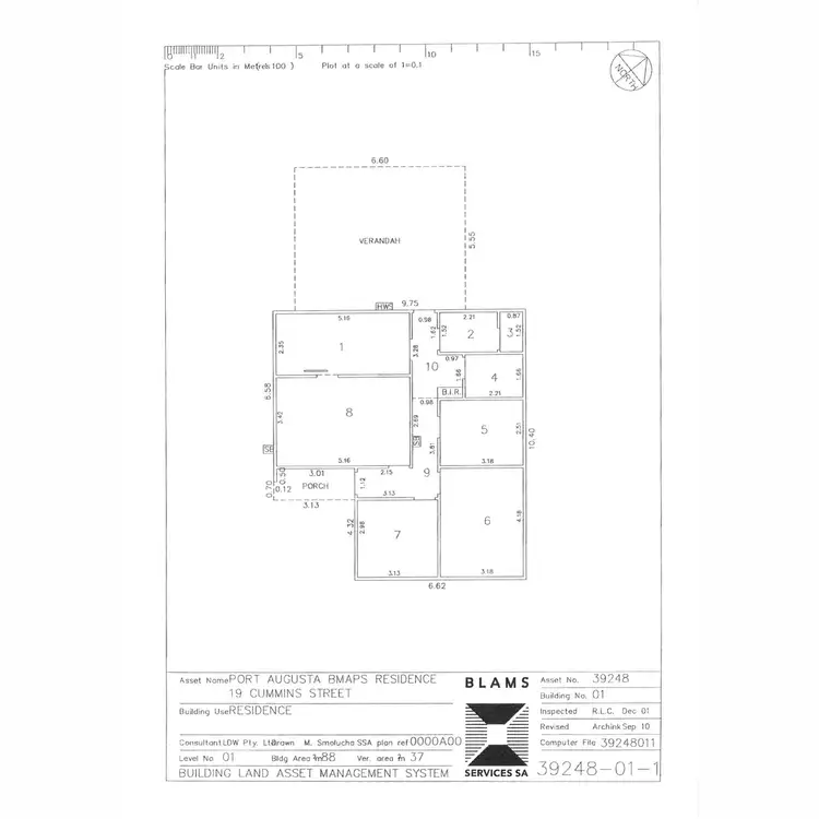 Floorplan of Homely house listing, 19 Cummins Street, Port Augusta SA 5700