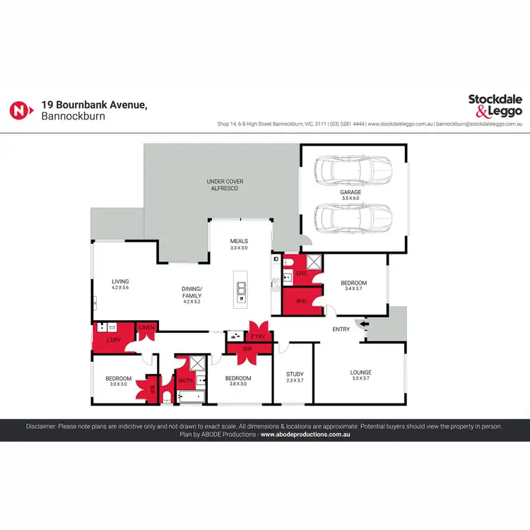 Floorplan of Homely house listing, 19 Bournbank Avenue, Bannockburn VIC 3331