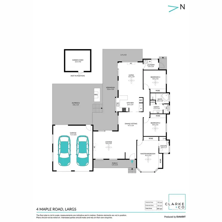 Floorplan of Homely house listing, 4 Maple Road, Largs NSW 2320