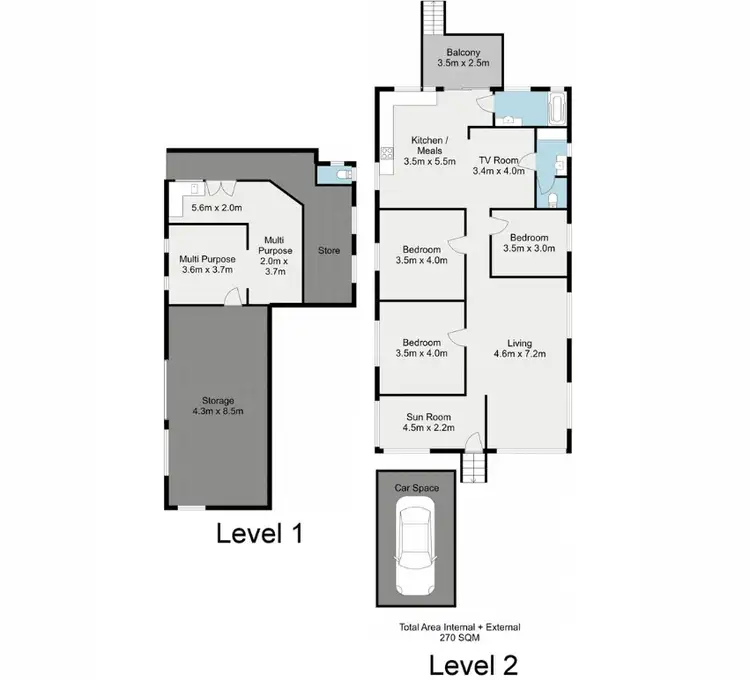 Floorplan of Homely house listing, 12 Laura Street, Highgate Hill QLD 4101
