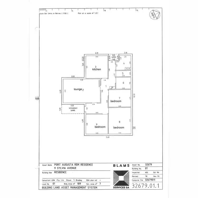 Floorplan of Homely house listing, 9 Sylvia Avenue, Port Augusta SA 5700