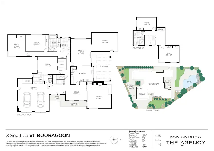 Floorplan of Homely house listing, 3 Soall Court, Booragoon WA 6154