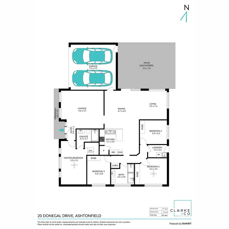 Floorplan of Homely house listing, 20 Donegal Drive, Ashtonfield NSW 2323