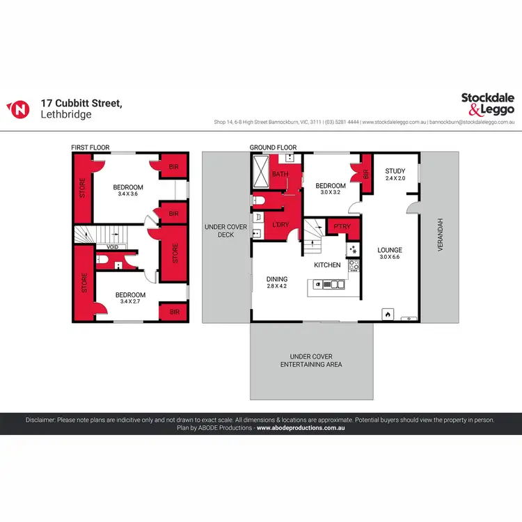 Floorplan of Homely house listing, 17 Cubbitt Street, Lethbridge VIC 3332