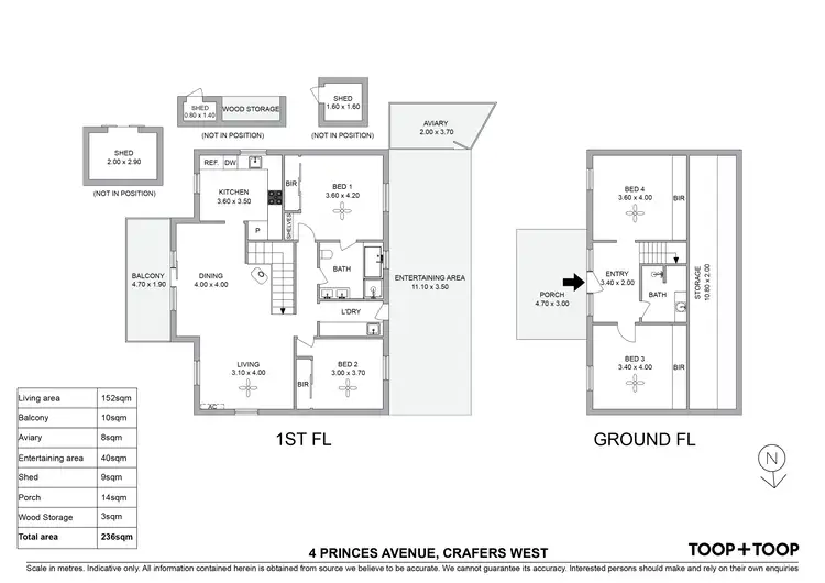 Floorplan of Homely house listing, 4 Princes Avenue, Crafers West SA 5152