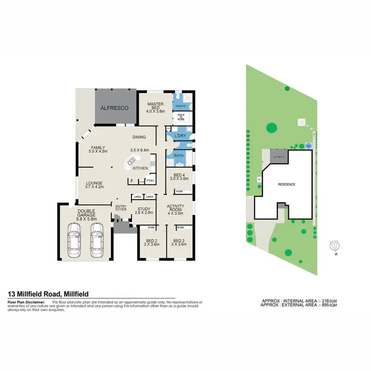 Floorplan of Homely house listing, 13 Millfield Road, Millfield NSW 2325