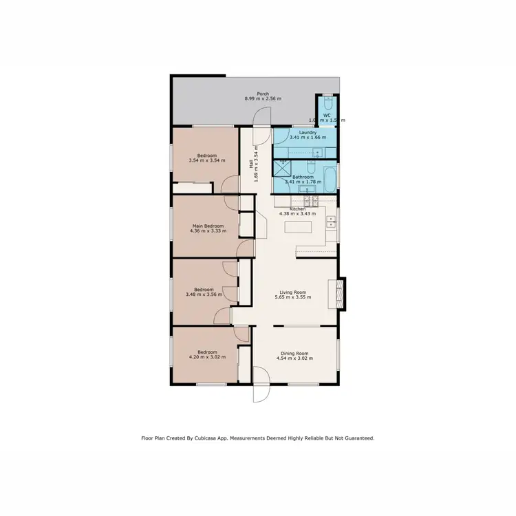 Floorplan of Homely rural property listing, 1977 Kelvin Road, Kelvin NSW 2380