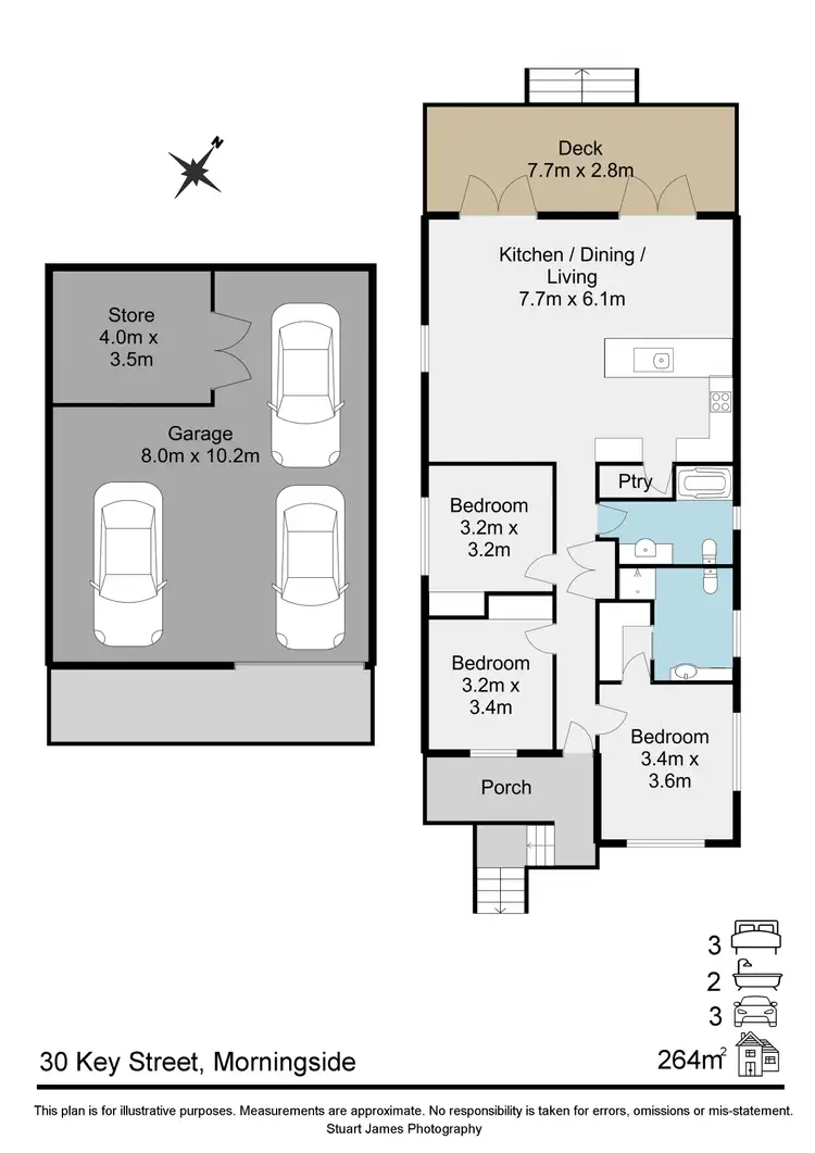 Floorplan of Homely house listing, 30 Key Street, Morningside QLD 4170