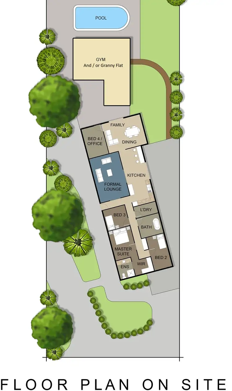 Floorplan of Homely house listing, 7 Henderson Road, Stoneville WA 6081