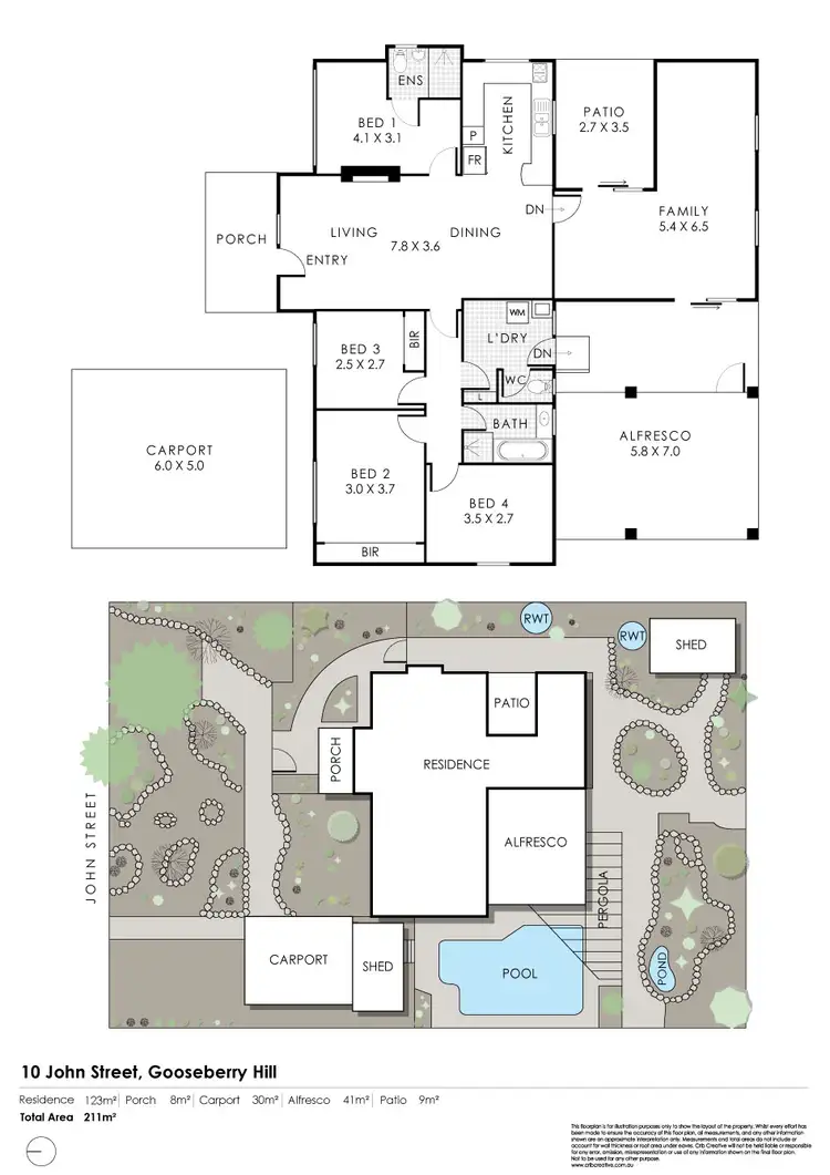 Floorplan of Homely house listing, 10 John Street, Gooseberry Hill WA 6076