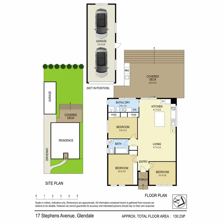 Floorplan of Homely house listing, 17 Stephens Avenue, Glendale NSW 2285