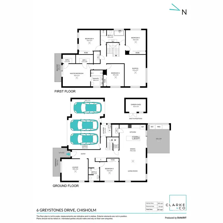 Floorplan of Homely house listing, 6 Greystones Drive, Chisholm NSW 2322