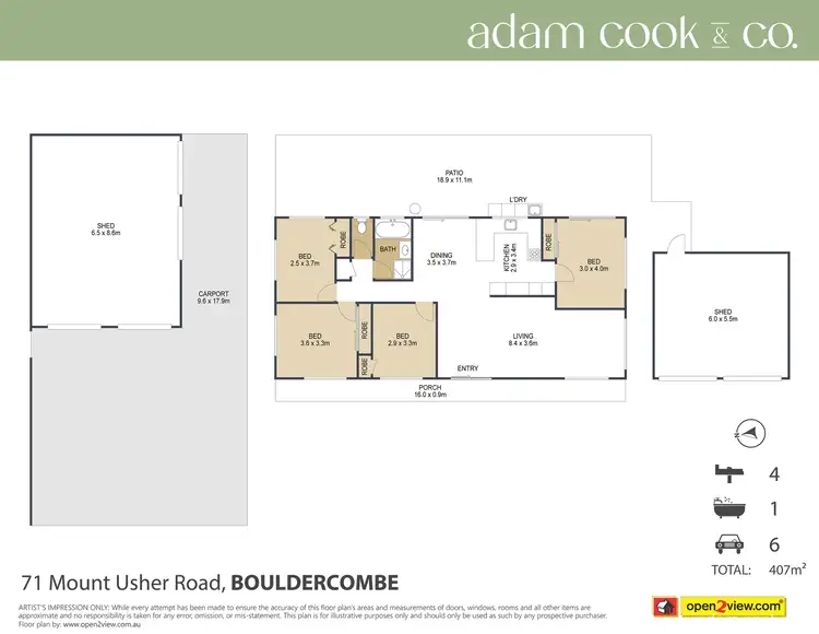 Floorplan of Homely house listing, 71 Mount Usher Road, Bouldercombe QLD 4702