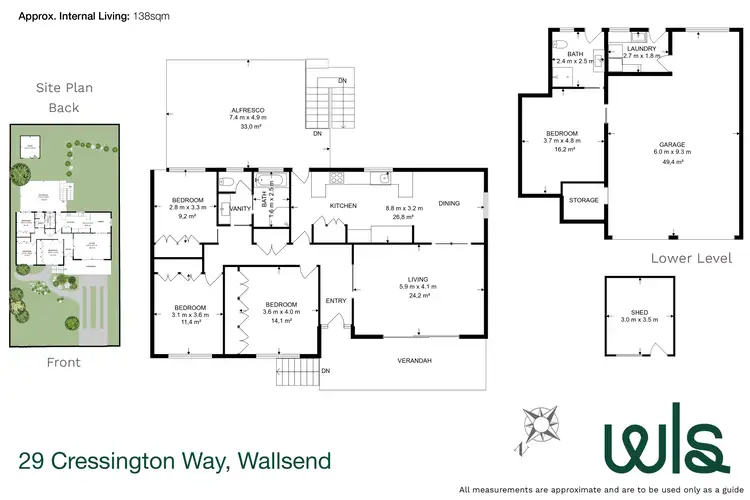 Floorplan of Homely house listing, 29 Cressington Way, Wallsend NSW 2287